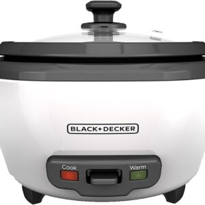 Black & Decker 2‑in‑1 Rice Cooker & Food Steamer