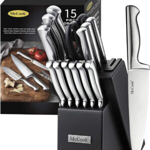 McCook 15-Piece Knife Set with Block