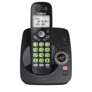 VTech CD1153-BK Corded Speakerphone with Caller ID - Black